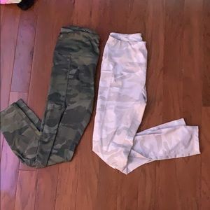 Reebok camo leggings